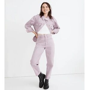 MADEWELL BALLOON JEAN IN GARMENT-DYED EDITION